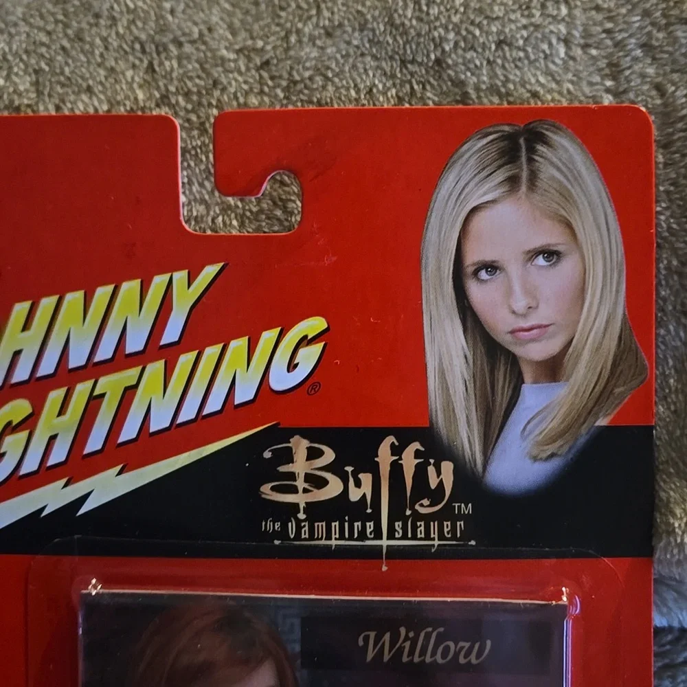 Vintage 2000s Johnny Lightning Buffy Die-Cast Cars Willow And Buffy